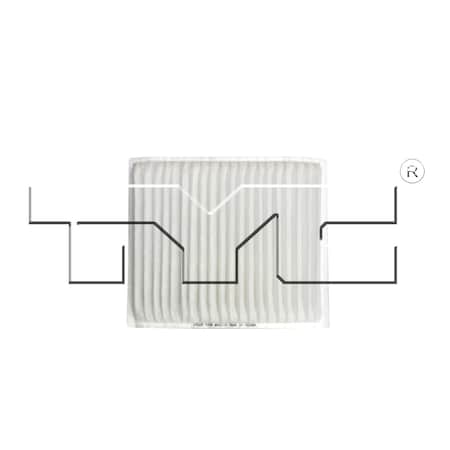 Tyc Tyc Cabin Air Filter, 800011P 800011P